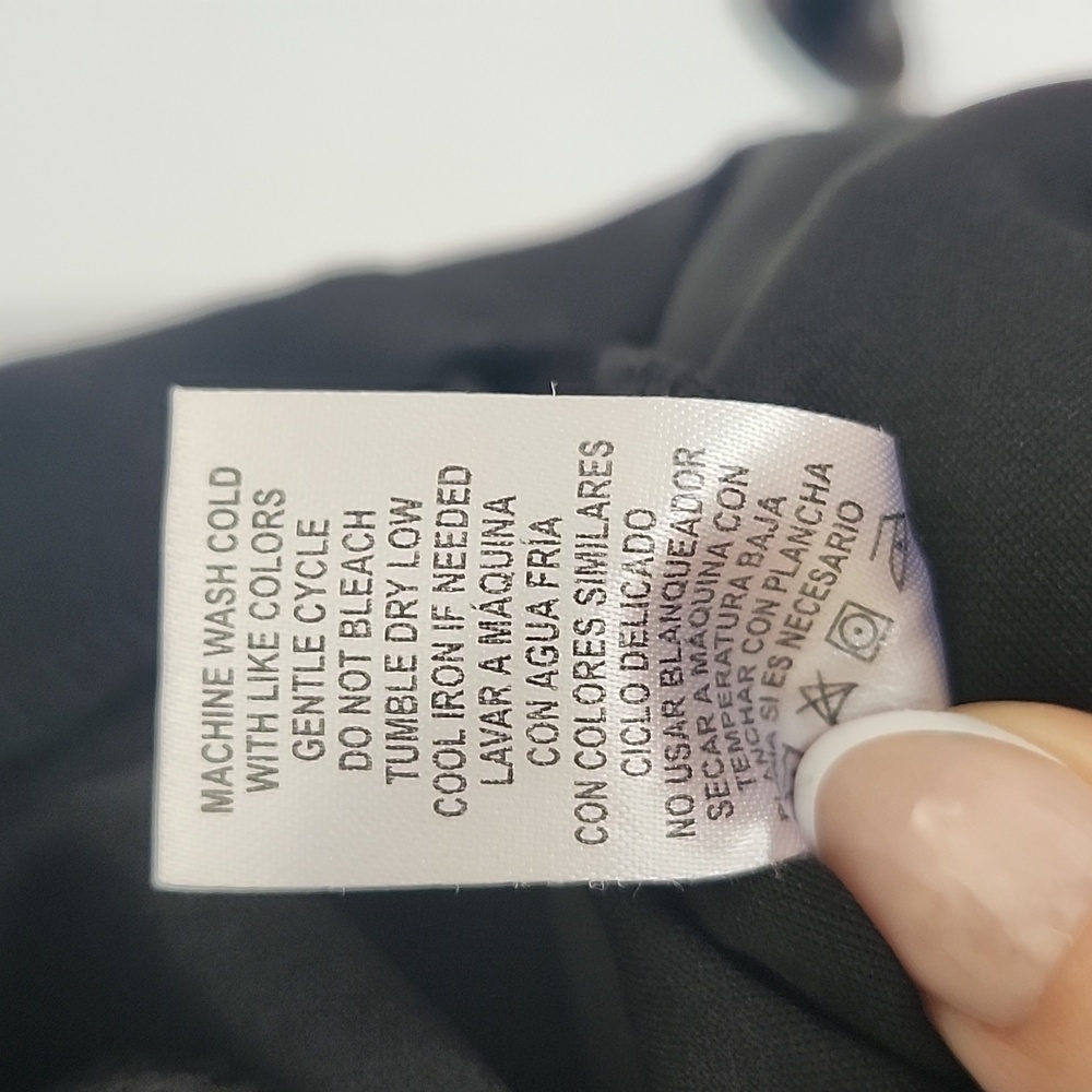 Harper 241 Long Sleeve Crepe Tie Belt Sheath Dress Black Size 16 - Picture 10 of 15